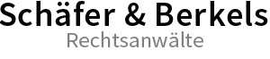 Schäfer & Berkels RA | Schulrecht ✓ Hochschulrecht ✓ Prüfungsrecht ✓ Logo